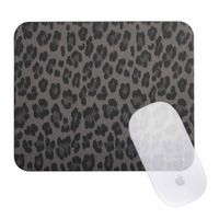 Selencia Sabi Kunstleder-Mauspad - 20 x 24 cm - Midnight Black
