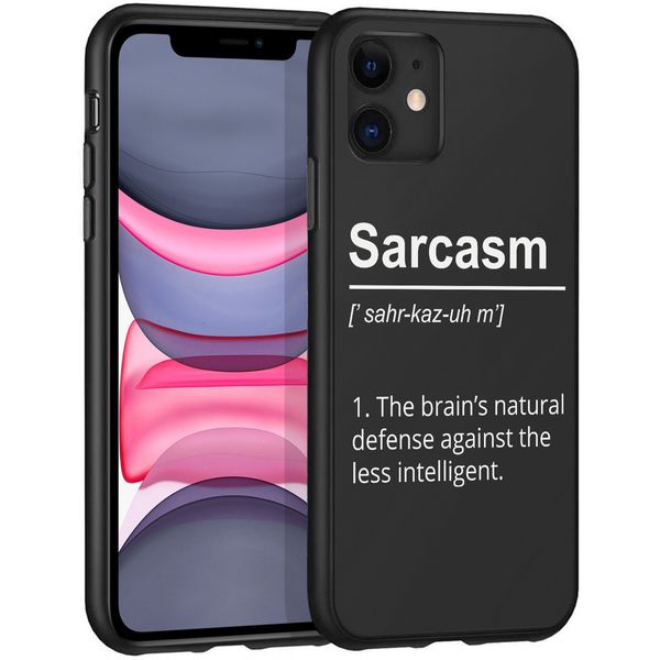 imoshion Design Hülle für das iPhone 11 - Quote - Schwarz