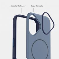 imoshion Color Backcover mit Thin MagSafe Ring Apple iPhone 16 - Dunkelblau