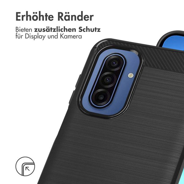 imoshion Brushed Back Cover Samsung Galaxy A17 - Schwarz