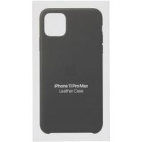 Apple Leder-Case Schwarz für das Apple iPhone 11 Pro Max