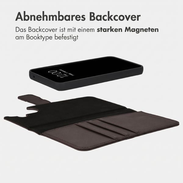 imoshion Herausnehmbare 2-in-1 Luxus-Bookcase Samsung Galaxy A55 - Braun