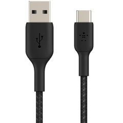 Belkin Boost↑Charge™ Braided USB-C-zu-USB-Kabel - 3 Meter - Schwarz