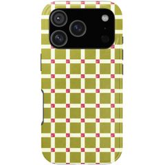 Selencia Vivid Rückabdeckung mit MagSafe Apple iPhone 18 Pro / 17 Pro - Check This Olive