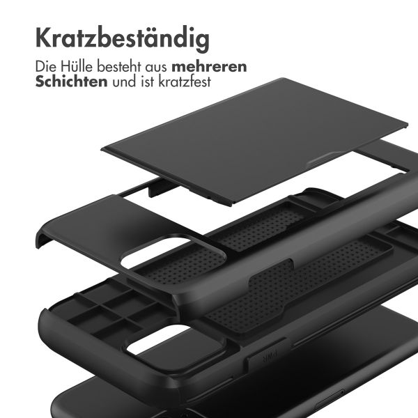imoshion Backcover mit Kartenfach Apple iPhone 11 Pro - Schwarz