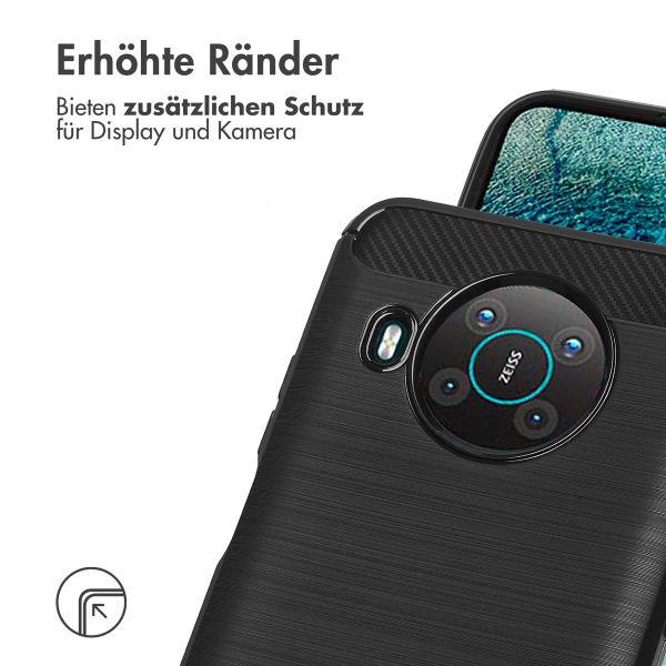 imoshion Brushed Back Cover Nokia X10 / X20 - Schwarz