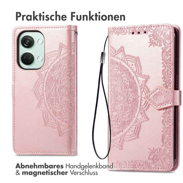 imoshion Mandala Klapphülle OnePlus Nord 3 - Rosé gold