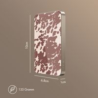 Selencia Vivid Powerbank 5.000 mAh - MagSafe und Qi2 - Desert Gold / Country Moo'd