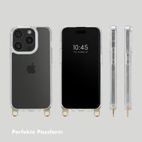 Selencia Backcover mit abnehmbaren Haken Apple iPhone 15 Pro - Transparent