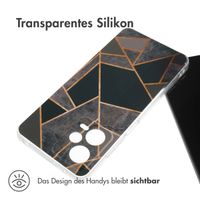 imoshion Design Hülle für das Xiaomi Redmi Note 12 Pro - Black Graphic