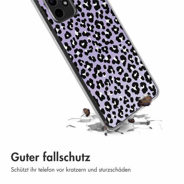 imoshion Design Hülle Samsung Galaxy A52(s) (5G/4G) - Leopard Lilac