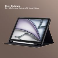 Selencia Riva Klapphülle Apple iPad Air 11 Zoll (2025) M3 / (2024) M2 / Air 5 (2022) / Air 4 (2020) - Beige