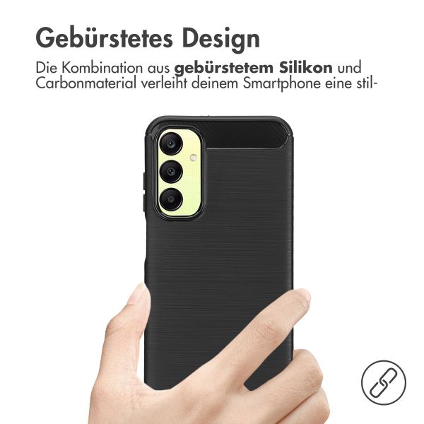 imoshion Brushed Back Cover Samsung Galaxy A25 (5G) - Schwarz