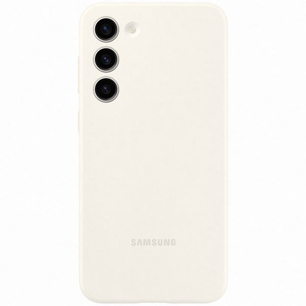 Samsung Original Silikon Cover für das Galaxy S23 Plus - Cotton