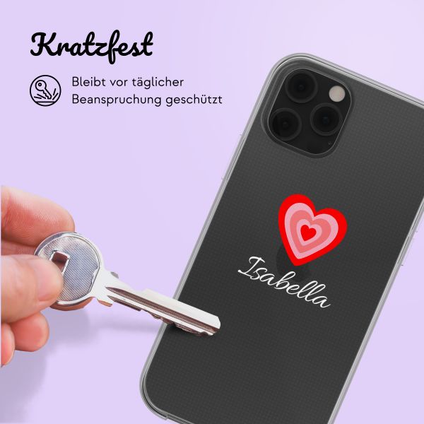 Hülle mit eigenem Foto und/oder Text Apple iPhone 12 (Pro) - Hartje