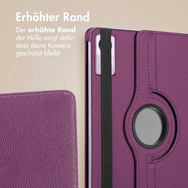imoshion 360° drehbare Klapphülle Xiaomi Redmi Pad SE - Violett
