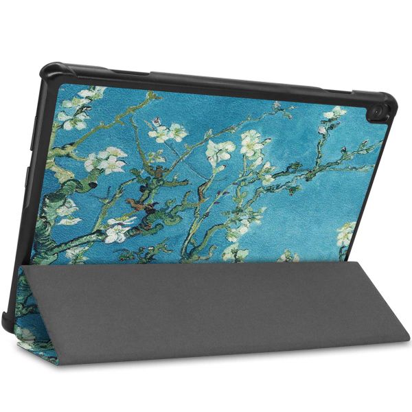 imoshion Design Trifold Klaphülle Lenovo Tab M10 - Green Plant