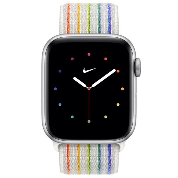 Apple Nike Sport Loop Armband für das Apple Watch Series 1 bis 9 / SE (38/40/41 mm) | Series 10 (42 mm) - Pride