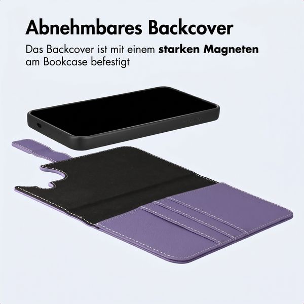 imoshion Herausnehmbare 2-in-1 Luxus-Bookcase Samsung Galaxy S24 FE - Violett