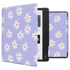 imoshion Design Slim Hard Case Sleepcover für das Kobo Elipsa 2E - Flowers Distance