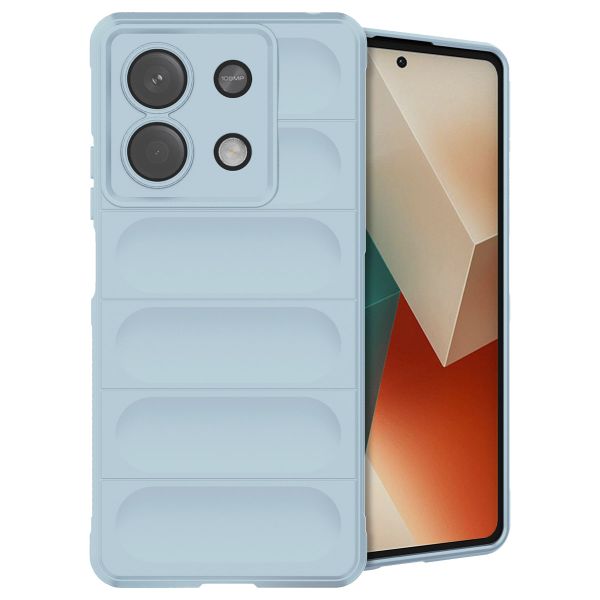 imoshion EasyGrip Back Cover für das Xiaomi Redmi Note 13 (5G) - Hellblau