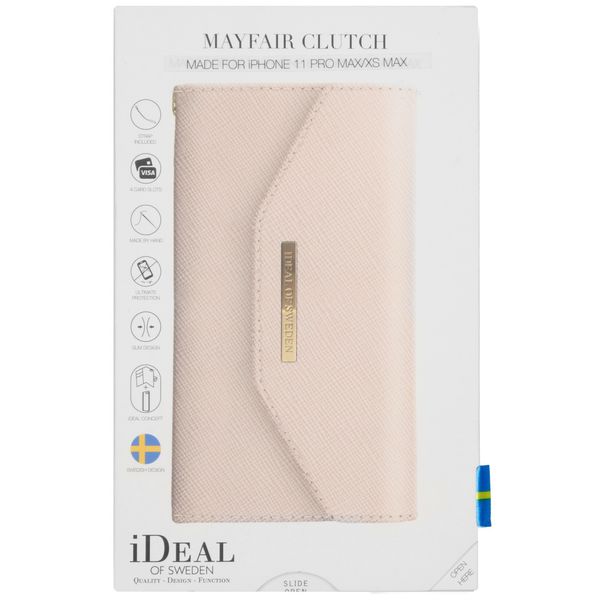 iDeal of Sweden Mayfair Clutch Beige für das iPhone 11 Pro Max