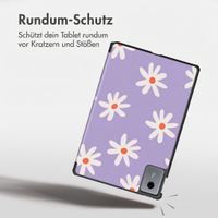 imoshion Design Trifold Klaphülle Lenovo Idea Tab - Flower Distance