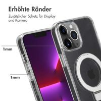 Accezz Ring Stand Backcover mit MagSafe Apple iPhone 13 Pro Max - Transparent