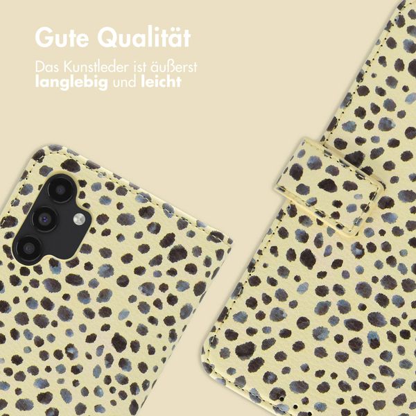 imoshion Design Klapphülle Samsung Galaxy A13 (5G) - Black And White Dots