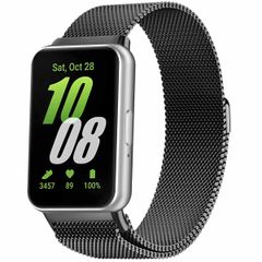 imoshion Magnetisches Milanaise Armband für das  Samsung Galaxy Fit 3 - Schwarz