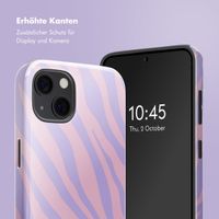 Selencia Vivid Rückabdeckung mit MagSafe Apple iPhone 13 - Zebra Light Pink Lilac