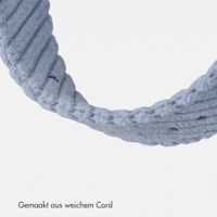 imoshion Corduroy-Band für Apple Watch | 38/40/41/42 mm - Hellblau