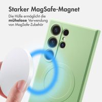 imoshion Color Back Cover mit MagSafe Samsung Galaxy S24 Ultra - Grün