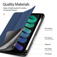 Dux Ducis Domo Klapphülle Apple iPad Mini 7 (2024) / iPad Mini 6 (2021) - Dunkelblau