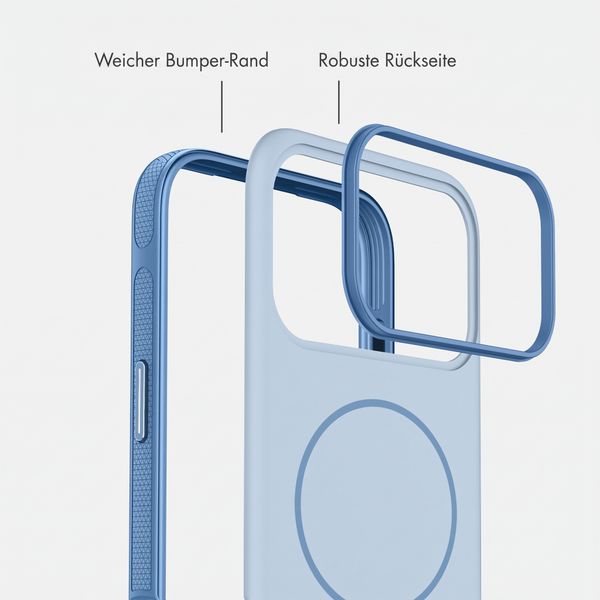 imoshion Color Backcover mit Thin MagSafe Ring Apple iPhone 18 Pro Max / 17 Pro Max - Hellblau