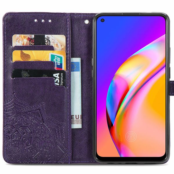 imoshion Mandala Klapphülle Oppo A94 (5G) - Violett