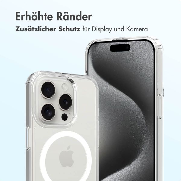 Accezz Xtreme Impact Backcover mit MagSafe Apple iPhone 15 Pro - Transparent