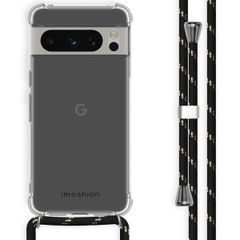 imoshion Backcover mit Band Grün für das Google Pixel 8 Pro - Schwarz / Gold