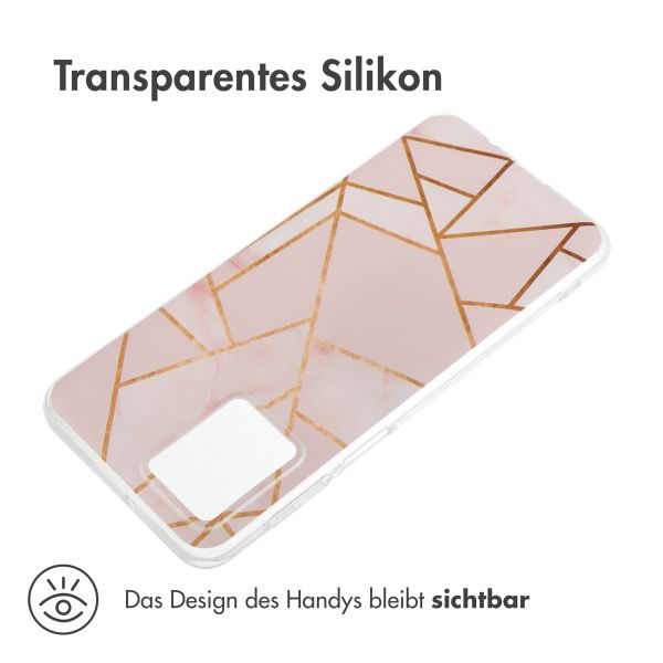 imoshion Design Hülle für das Motorola Moto G54 - Pink Graphic