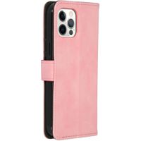 imoshion Luxuriöse Klapphülle iPhone 12 (Pro) - Rosa