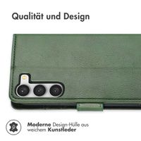 imoshion Luxuriöse Klapphülle Samsung Galaxy S23 - Grün