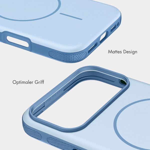 imoshion Color Backcover mit Thin MagSafe Ring Apple iPhone 18 Pro / 17 Pro - Hellblau