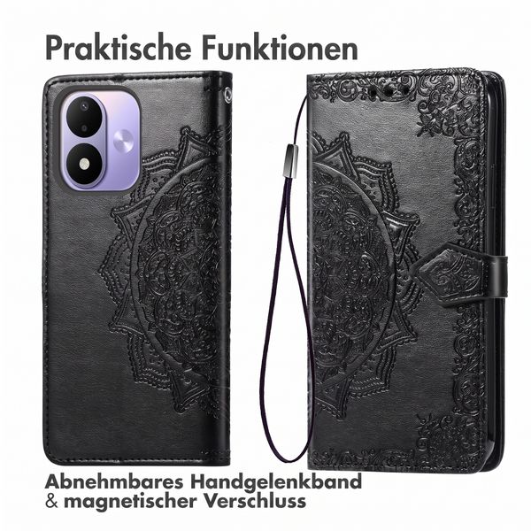 imoshion Mandala Klapphülle Xiaomi Redmi Note 17 (5G) - Schwarz