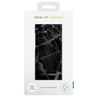 iDeal of Sweden Fashion Back Case für das Samsung Galaxy S23 Ultra - Black Thunder Marble