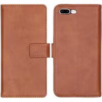imoshion Luxuriöse Klapphülle Apple iPhone 8 Plus / 7 Plus - Braun