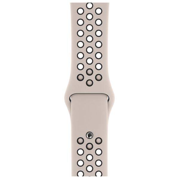 Apple Nike Sport Band für Apple Watch Series 1-10 / SE / Ultra (2) - 42/44/45/46/49 mm - Desert Sand / Black