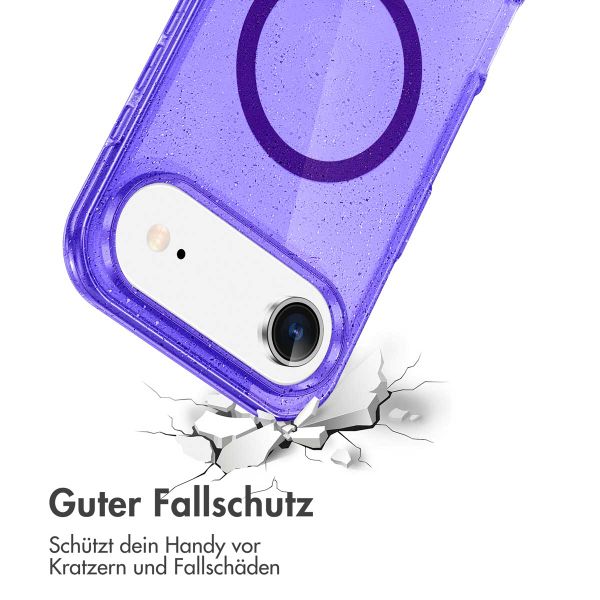 imoshion Sparkle Back Cover mit MagSafe Apple iPhone Air - Violett