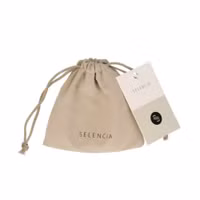 Selencia Handgelenkband mit Natursteinen - Pearl White