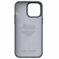 Njorð Collections Fabric Case für das Apple iPhone 14 Pro Max - Dark Grey
