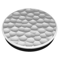 PopSockets Luxus PopGrip - Hammered Metal Silver